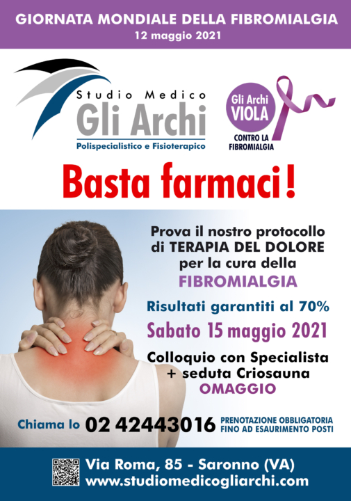 Manifesto Fibromialgia - STUDIO MEDICO Gli Archi