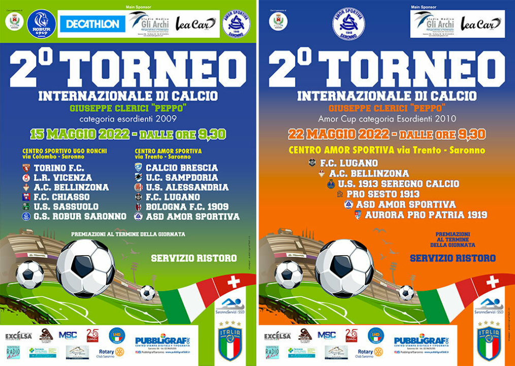 Torneo Giuseppe Clerici manifesto
